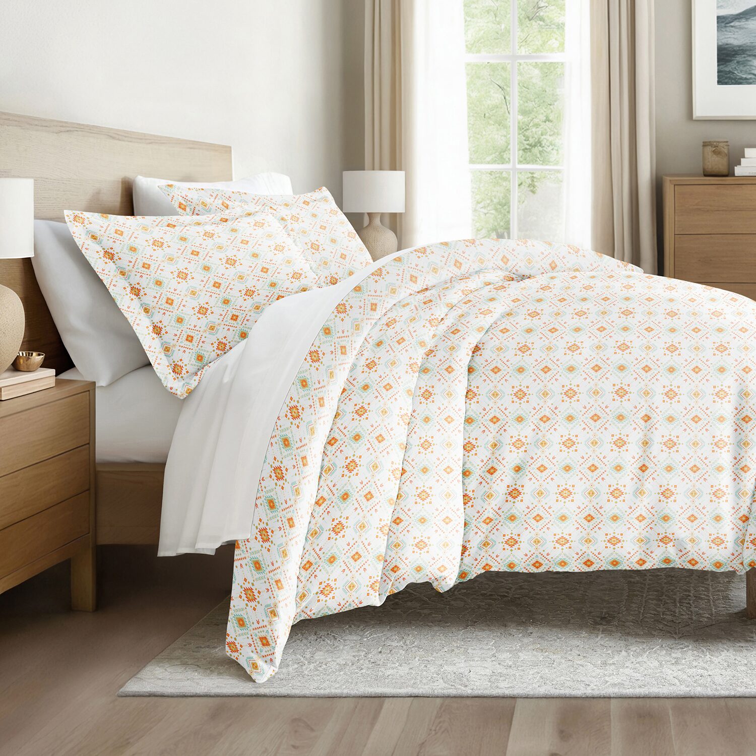 Casual Comfort Premium Ultra Soft Aztec Dreams Duvet Cover Set