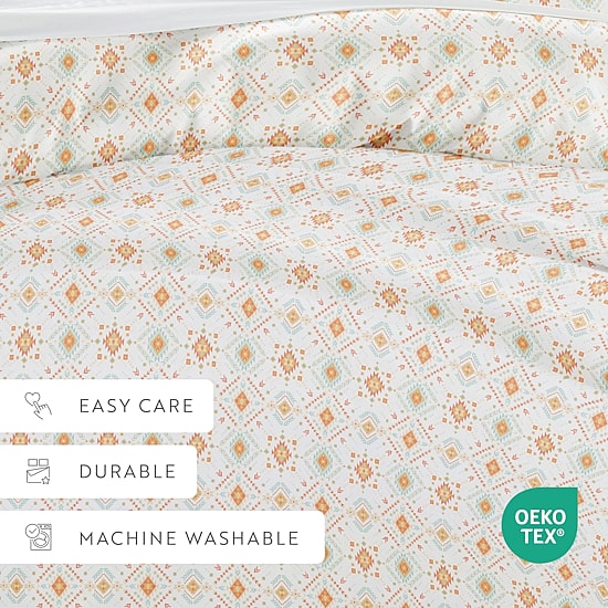 Casual Comfort Premium Ultra Soft Aztec Dreams Duvet Cover Set