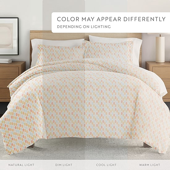Casual Comfort Premium Ultra Soft Fall Foliage Duvet Cover Set