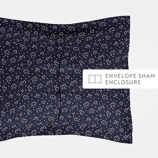 Casual Comfort Premium Ultra Soft Midnight Blossoms  Duvet Cover Set