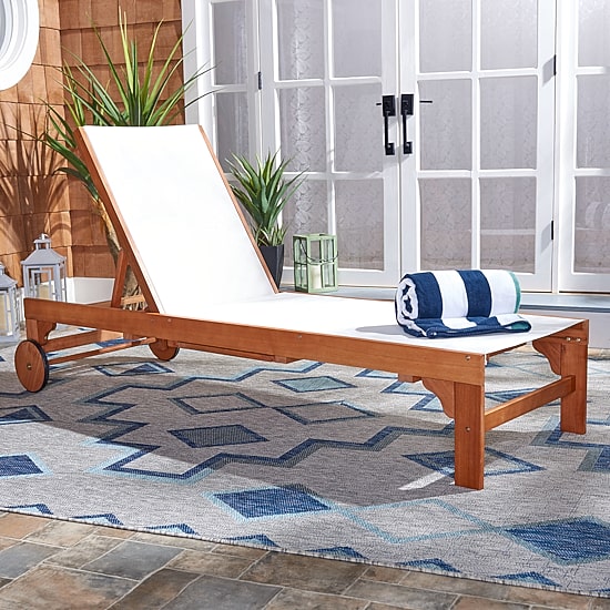 Safavieh Ralden Patio Collection Lounge Chair