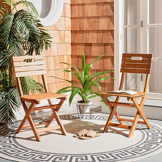 Safavieh Blison Folding Chairs 2-pc. Lounge Chair