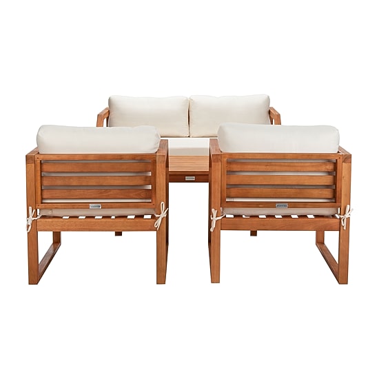 Safavieh Dren Collection 4-pc. Conversation Set Weather Resistant