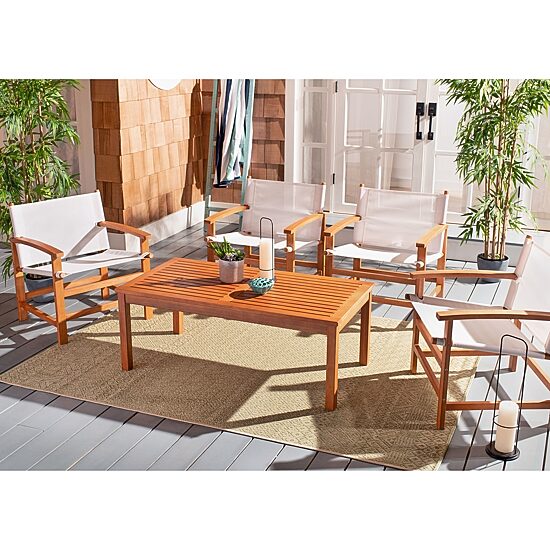 Safavieh Mardin Patio Collection 5-pc. Conversation Set Weather Resistant