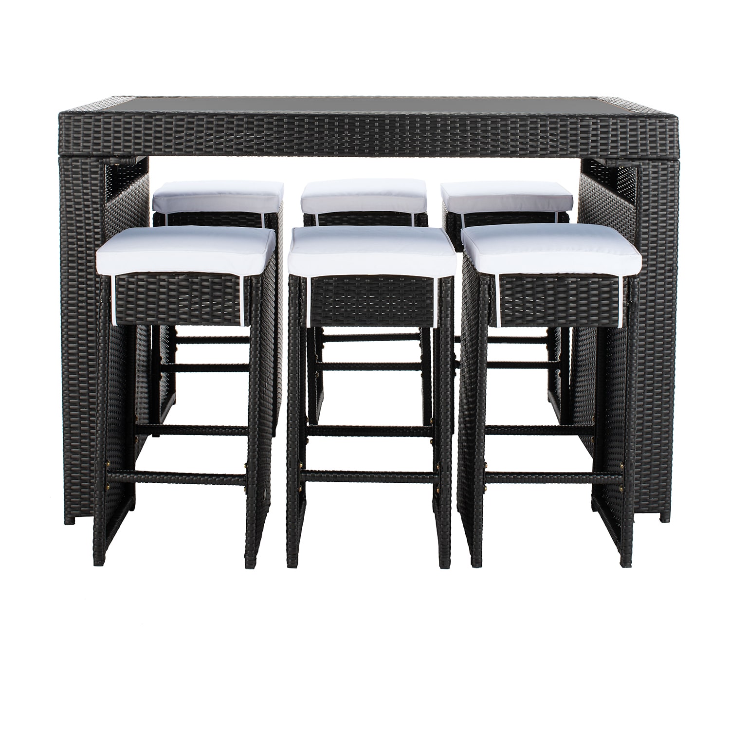 Safavieh Horus Patio Collection 7-pc. Weather Resistant Rectangular Dining Set