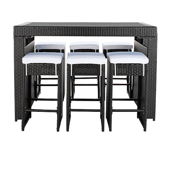 Safavieh Horus Patio Collection 7-pc. Weather Resistant Rectangular Dining Set