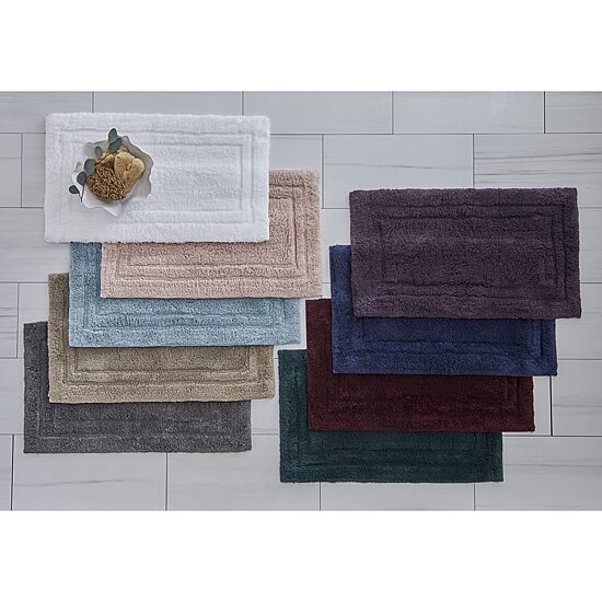 Liz Claiborne Luxury Egyptian Cotton Bath Rug