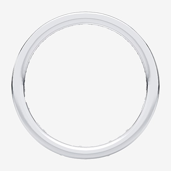 (H-I / Si1-Si2) Womens 1/2 CT. T.W. Lab Grown White Diamond 10K Gold Eternity Wedding Band