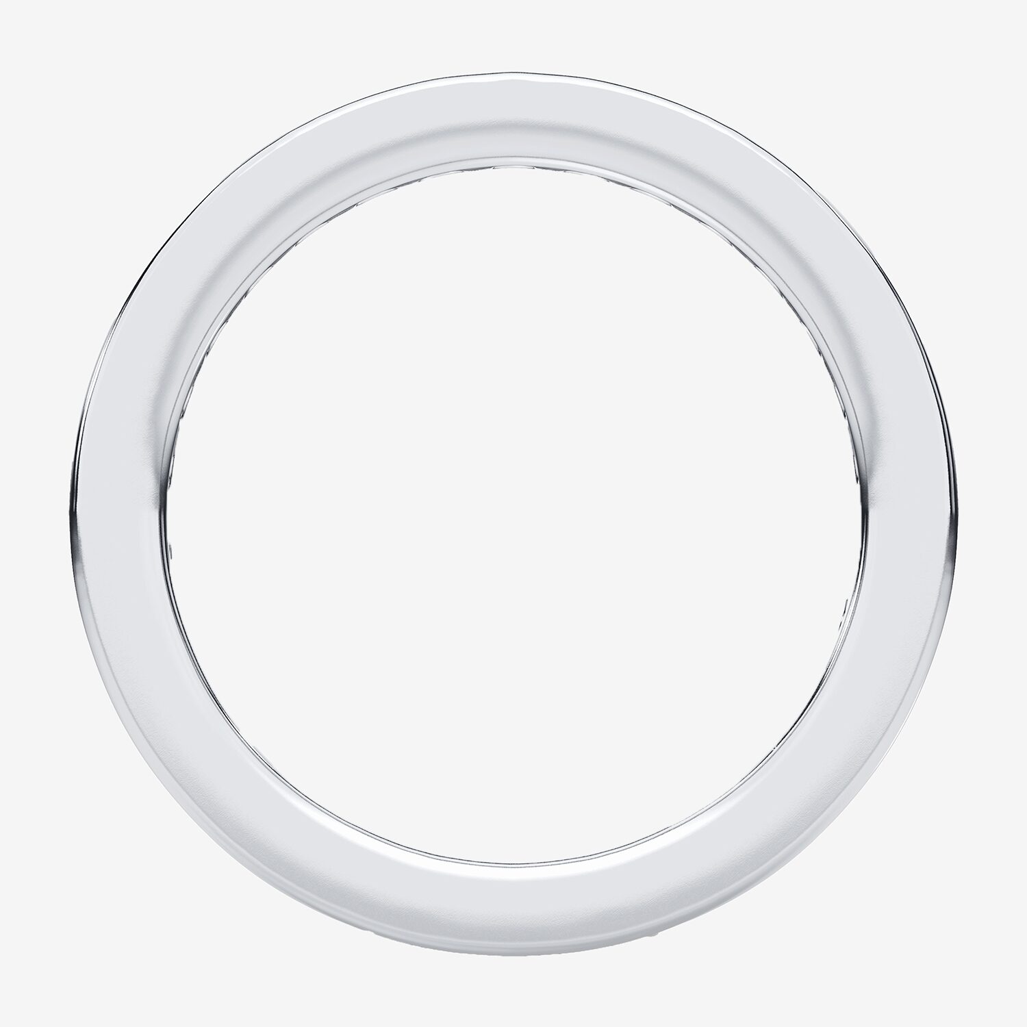 H-I / Si1-Si2) Womens 3MM CT. T.W. Lab Grown White Diamond 10K Gold Eternity Wedding Band