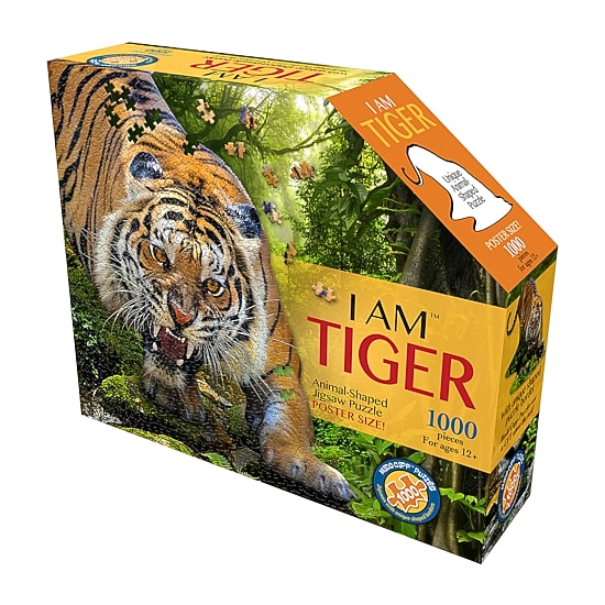 Madd Capp Tiger 1000 Piece Jigsaw Puzzle