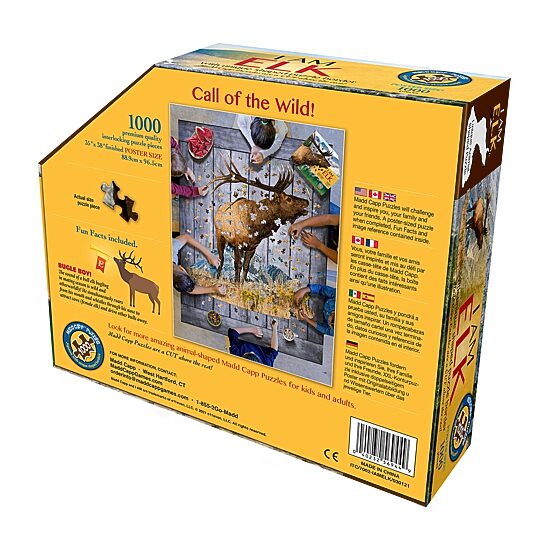 Madd Capp Elk 1000 Piece Jigsaw Puzzle