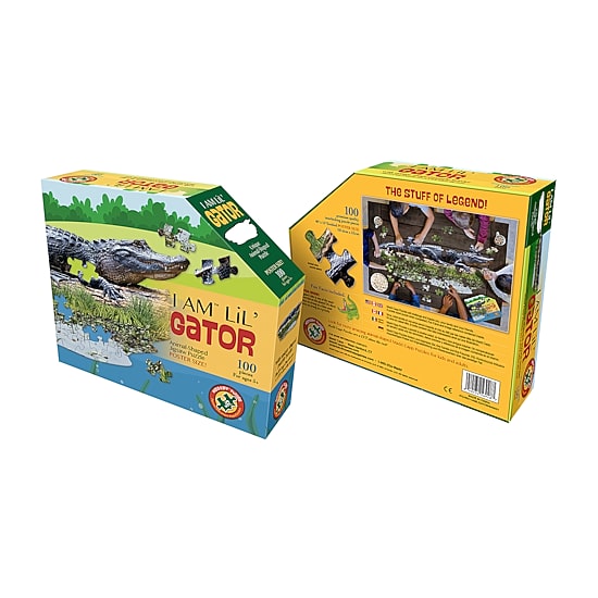 Madd Capp Lil' Gator 100 Piece Jigsaw Puzzle