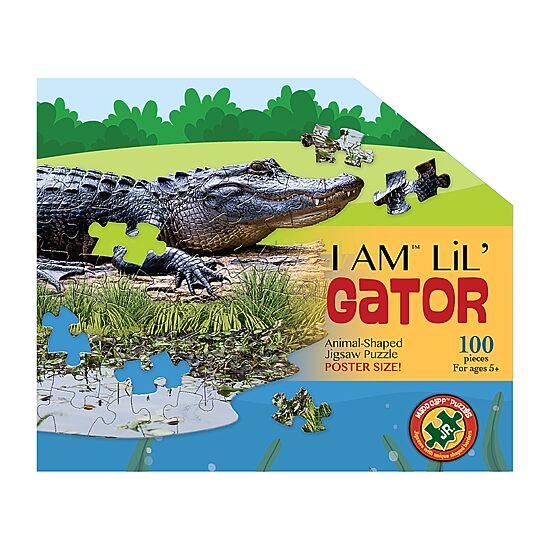 Madd Capp Lil' Gator 100 Piece Jigsaw Puzzle
