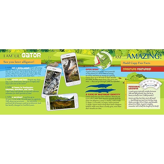 Madd Capp Lil' Gator 100 Piece Jigsaw Puzzle