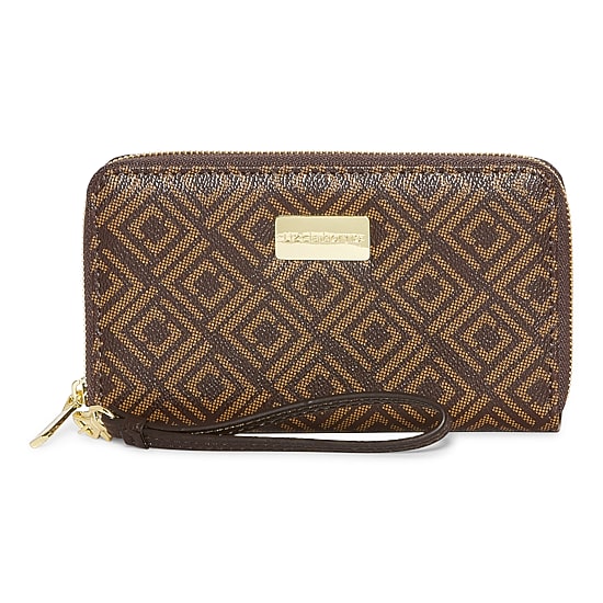 Liz Claiborne Erica Womens Zip Around Wallet