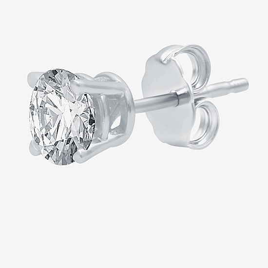 Classic Collection 1 CT. T.W. Natural White Diamond in 10K or 14K Gold 6.3mm Single Earring