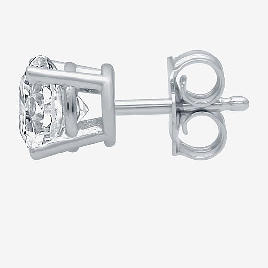 Classic Collection 1 CT. T.W. Natural White Diamond in 10K or 14K Gold 6.3mm Single Earring