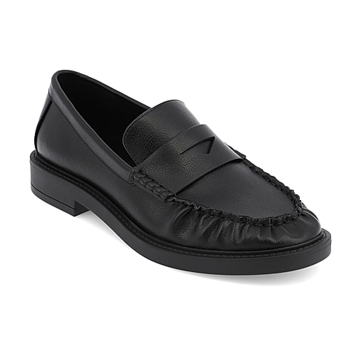Mia Girl Melania Womens Round Closed Toe Loafers In Black
