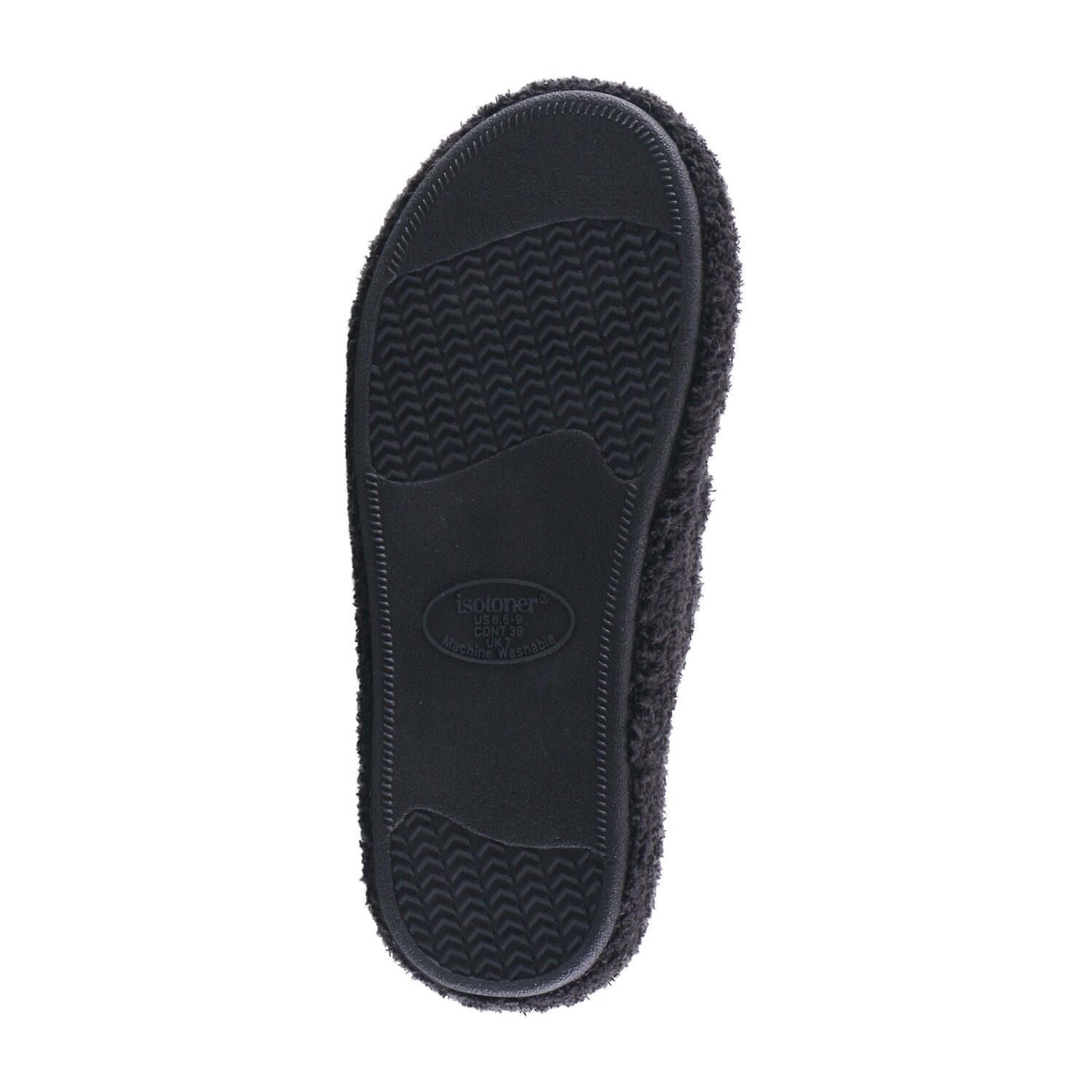 Isotoner Joey Soft Pile Thong Womens Round Slip-On Shoe