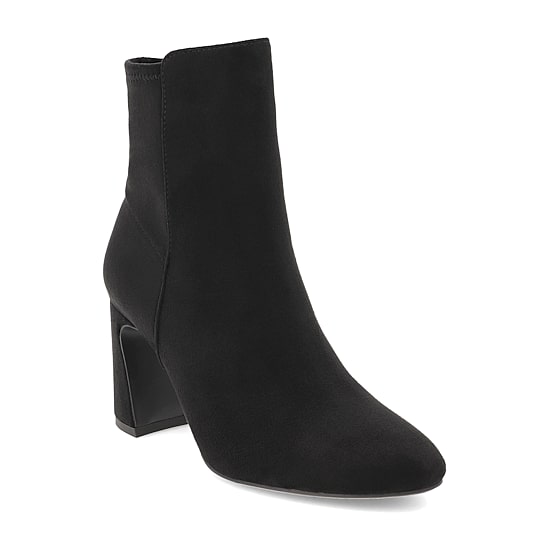 MIA girl Womens Brairlee Block Heel Dress Boots