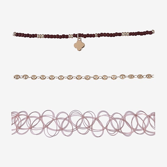 Arizona Womens Clover 12 Inch Choker Necklace
