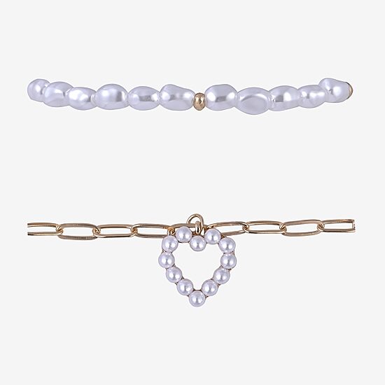 Arizona Womens 3-pc. Bracelet Set