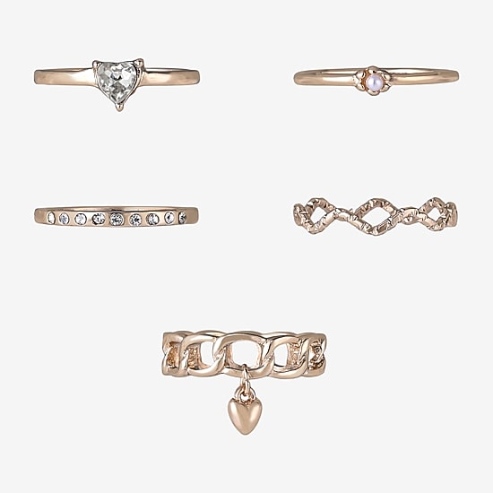Arizona Womens Heart Ring Set