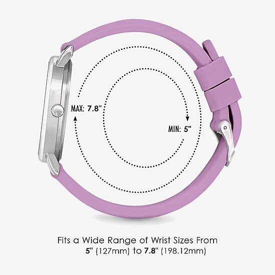 Speidel Medi Watch Unisex Adult Purple Strap Watch 60340020