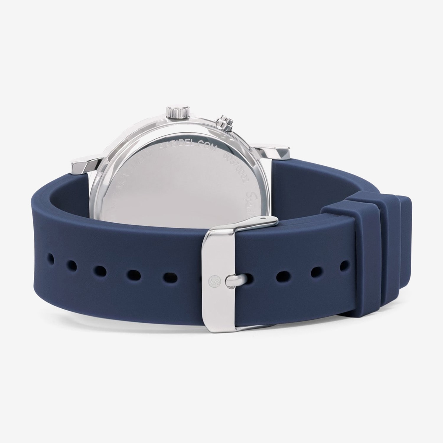 Speidel Medi Glow Unisex Adult Blue Strap Watch 60370009