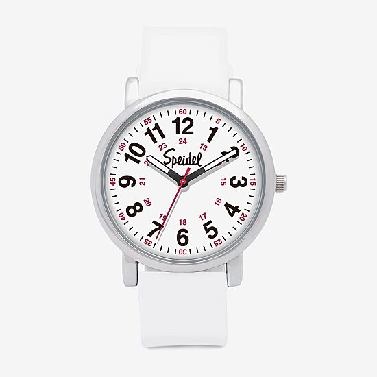 Speidel Medi Watch Unisex Adult White Strap Watch 60340006