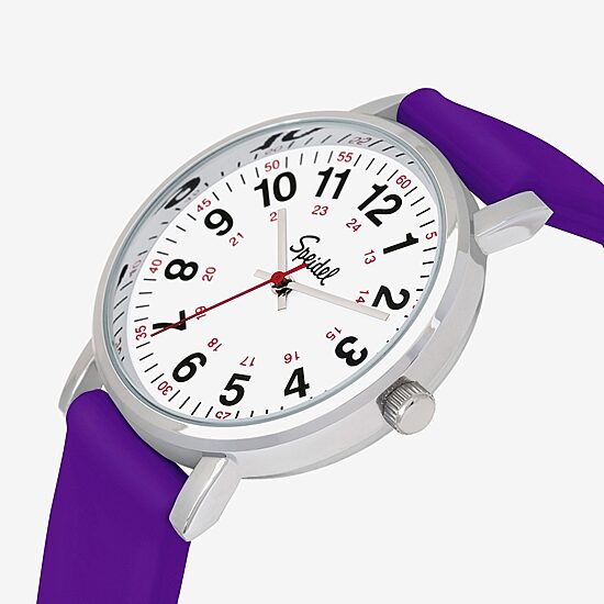 Speidel Medi Watch Unisex Adult Purple Strap Watch 60340014