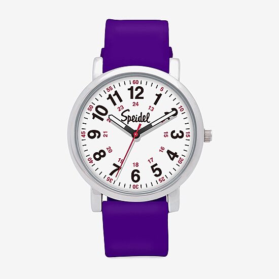 Speidel Medi Watch Unisex Adult Purple Strap Watch 60340014