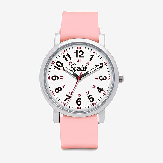 Speidel Medi Watch Unisex Adult Pink Strap Watch  60340008