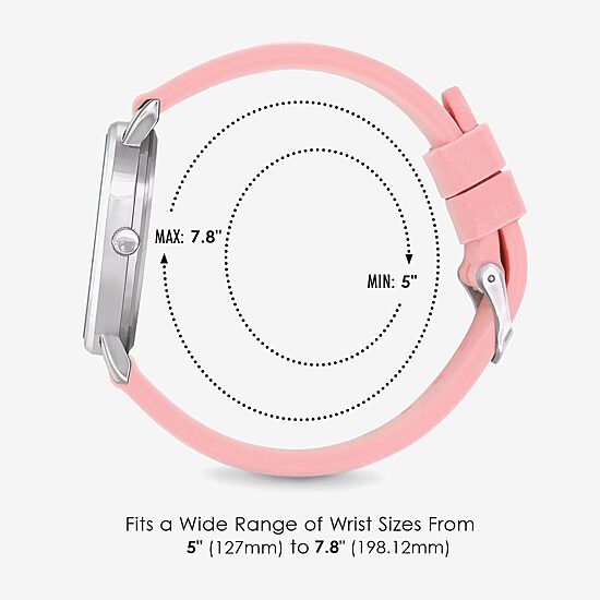 Speidel Medi Watch Unisex Adult Pink Strap Watch  60340008
