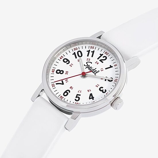 Speidel Medi Petite Unisex Adult White Strap Watch  60350006