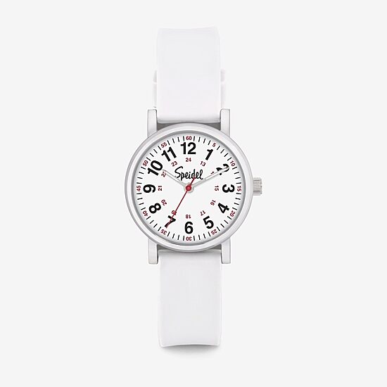 Speidel Medi Petite Unisex Adult White Strap Watch  60350006