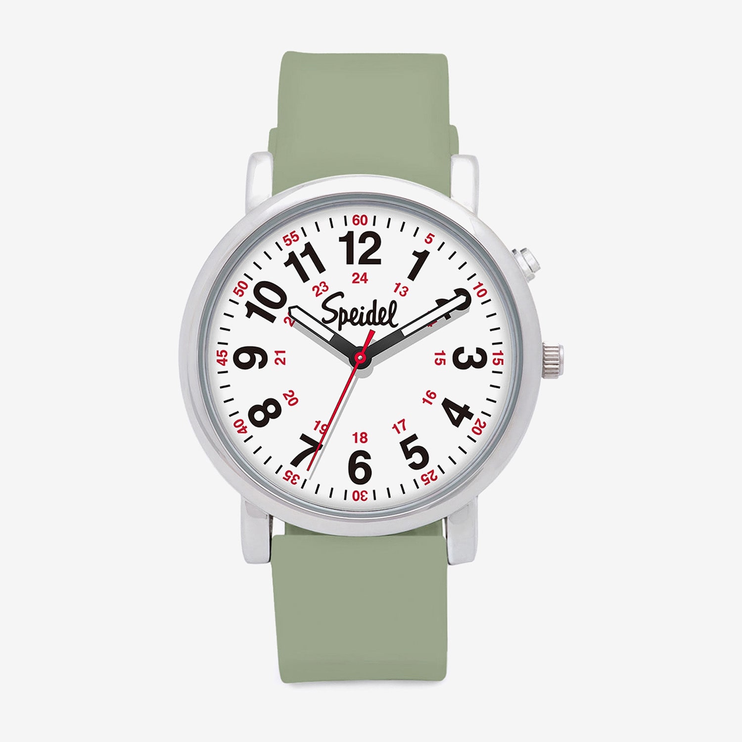 Speidel Medi Glow Unisex Adult Green Strap Watch 60370021