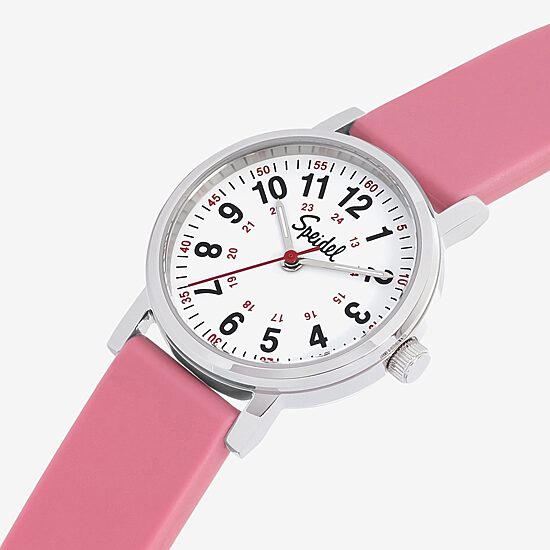 Speidel Medi Petite Unisex Adult Pink Strap Watch 60350001