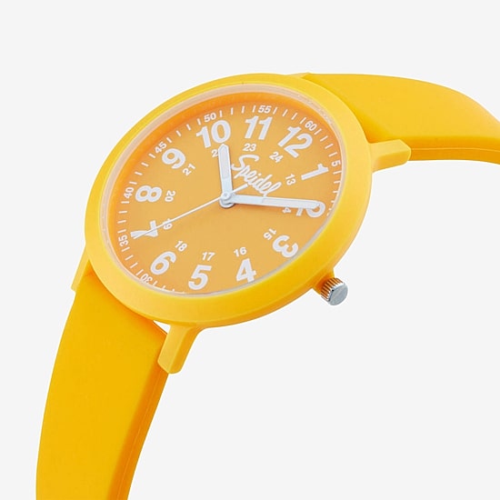 Speidel Color Pop Unisex Adult Orange Strap Watch 60910023