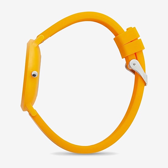 Speidel Color Pop Unisex Adult Orange Strap Watch 60910023