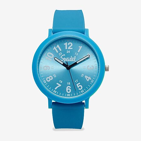 Geneva Unisex Adult Blue Stainless Steel Bracelet Watch Fmdjm264