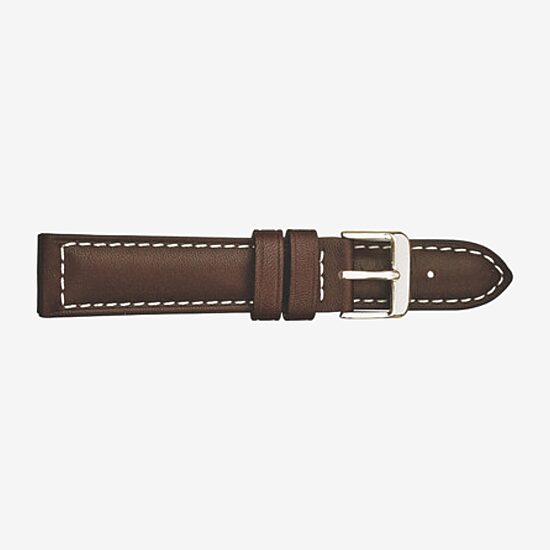 Speidel Unisex Adult Brown Leather Watch Band 298-103-18