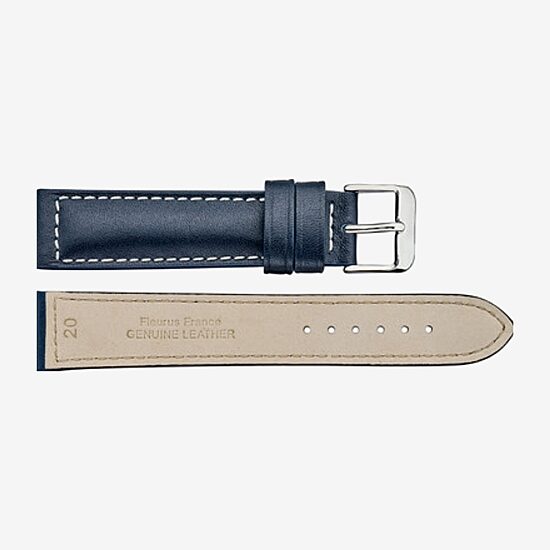 Speidel Unisex Adult Black Leather Watch Band 298-104-18