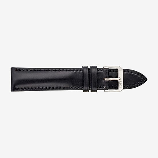 Speidel Unisex Adult Black Leather Watch Band R198-101-18