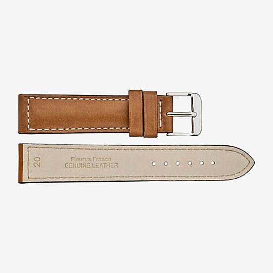 Speidel Unisex Adult Brown Leather Watch Band 298-115-18