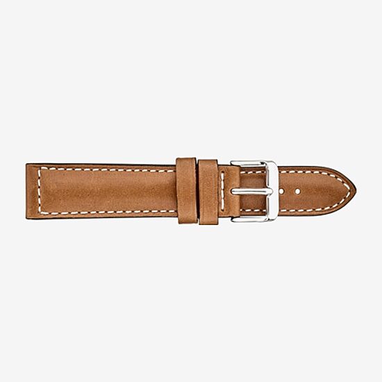 Speidel Unisex Adult Brown Leather Watch Band 298-115-18