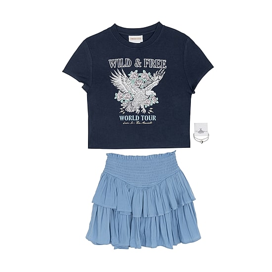 Rare Editions Big Kid Girls Knit 2-pc. Skirt Set