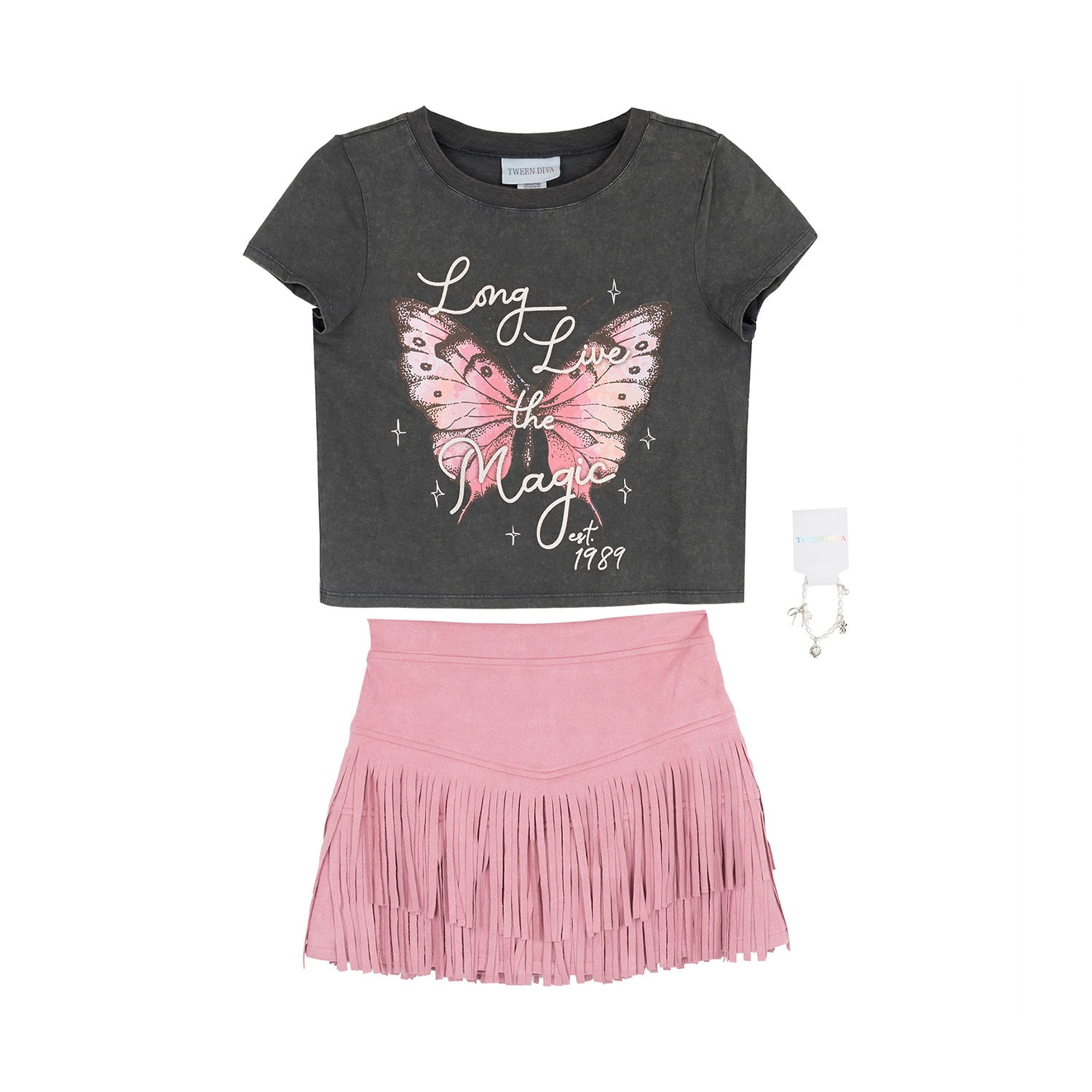 Rare Editions Big Kid Girls 2-pc. Skirt Set