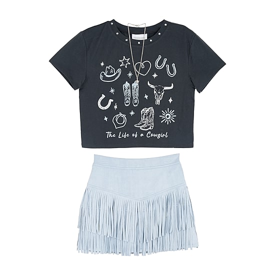 Rare Editions Big Kid Girls 2-pc. Skirt Set