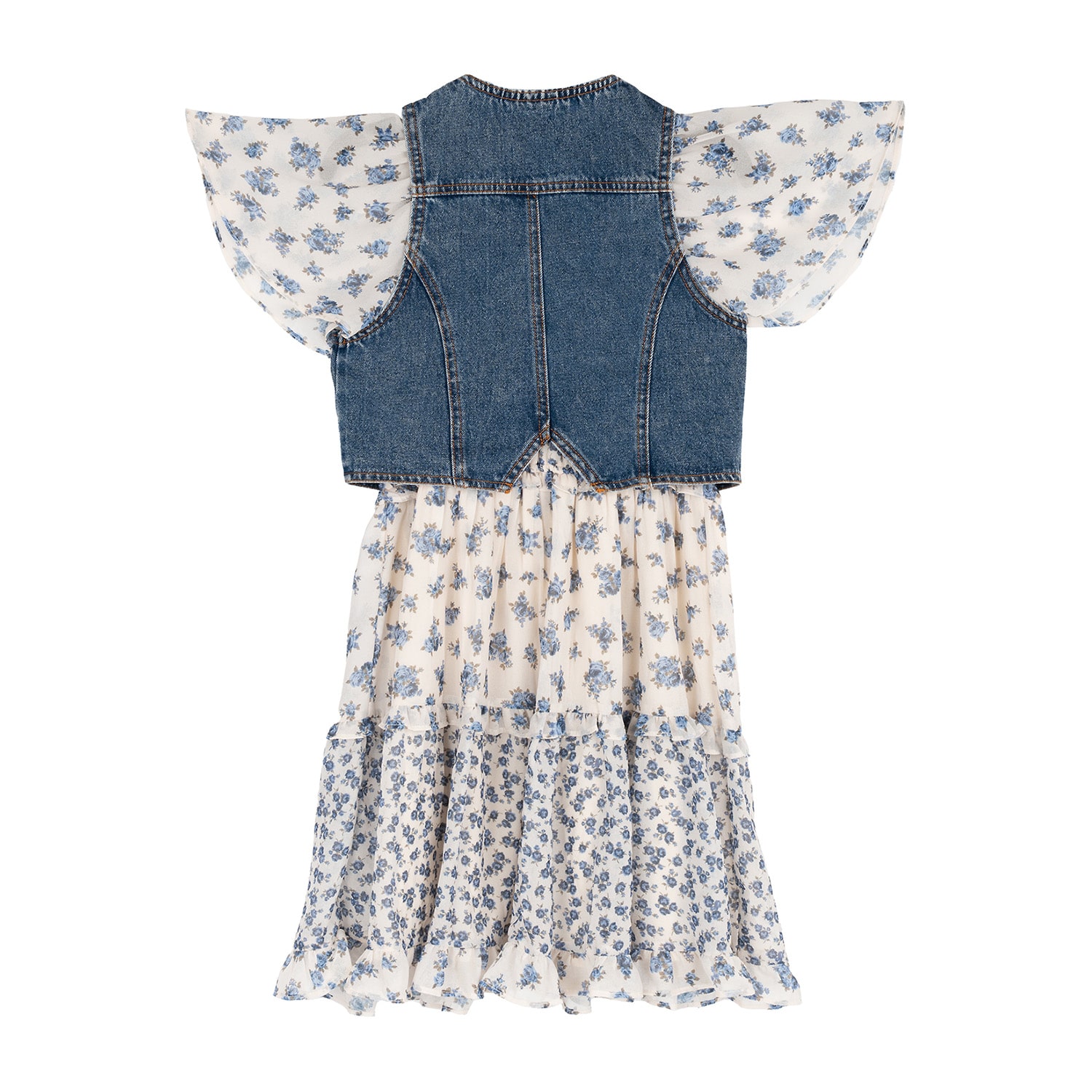 Rare Editions Big Kid Girls Floral 2-pc. Dress Set